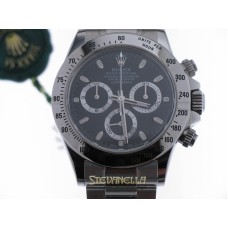 Rolex Daytona nero ref. 116520 full set bracciale nuovo con adesivi